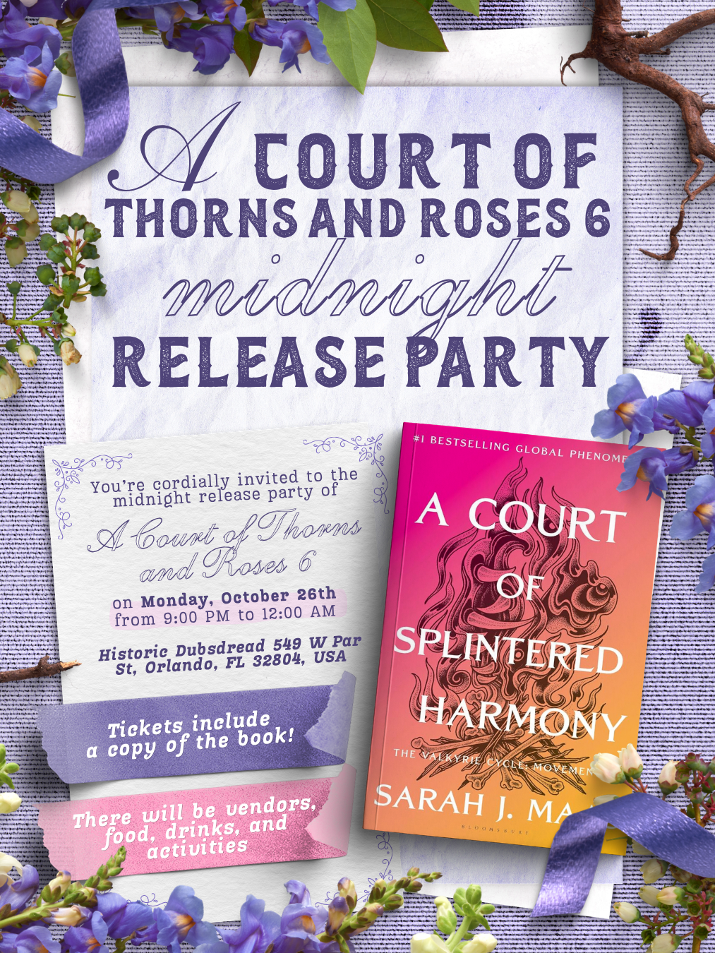 ACOTAR 6 Midnight Release Party