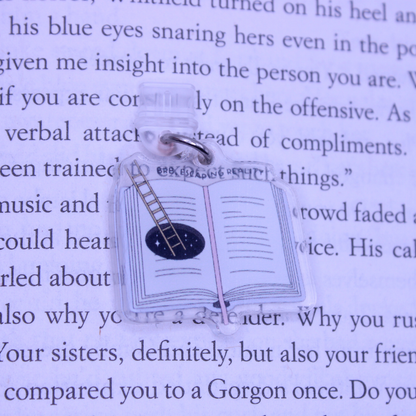 BRB Escaping Reality Kindle Charm