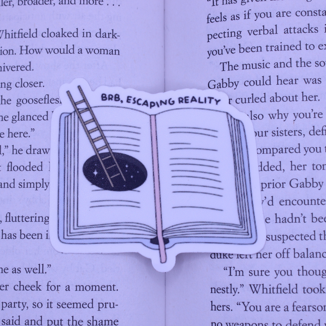 BRB, Escaping Reality Sticker