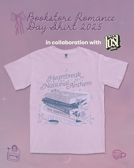 Bookstore Romance Day Tee