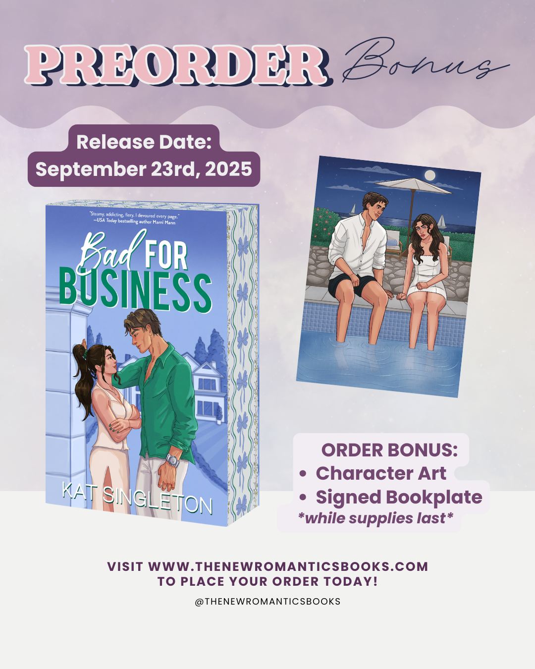 [PREORDER] Bad for Business
