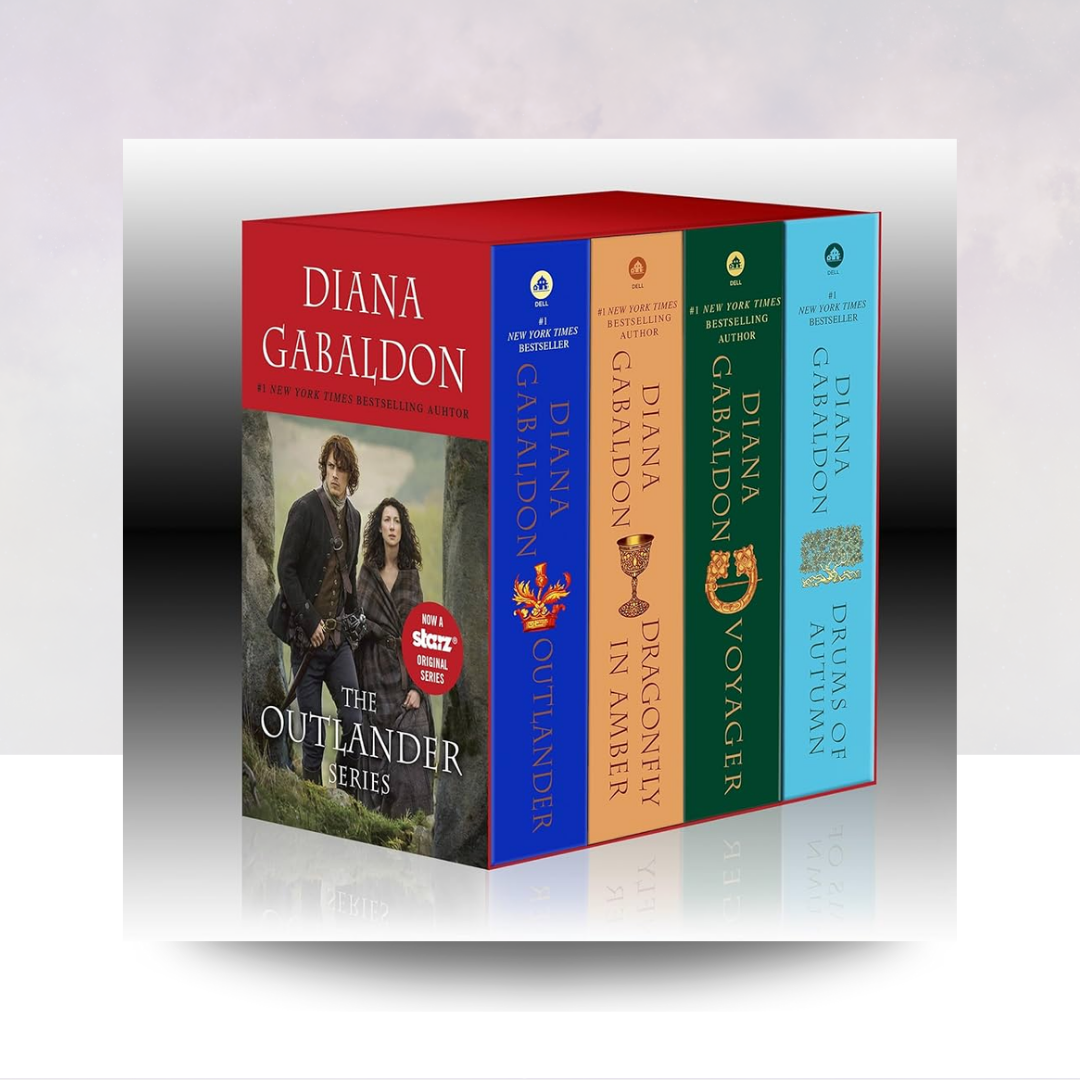 Outlander Boxed Set: Outlander, Dragonfly in Amber, Voyager, Drums of Autumn (Outlander)