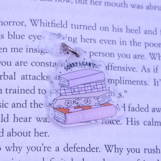 Book Boyfriend Kindle Charm