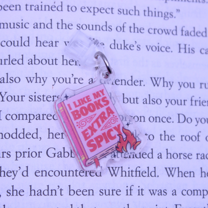 Books Extra Spicy Kindle Charm
