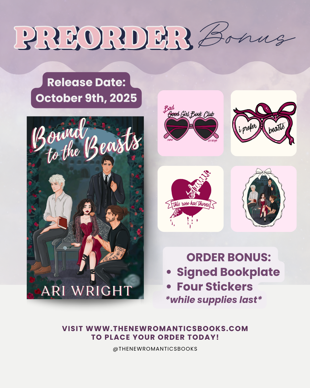 [PREORDER] Bound to the Beasts