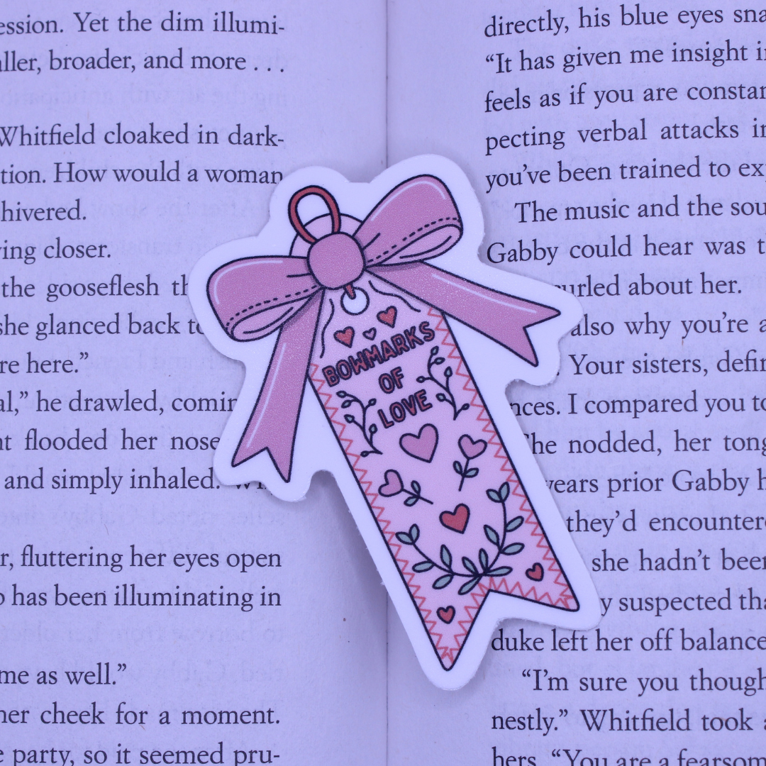Bowmarks of Love Sticker