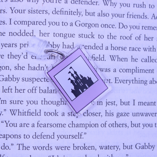 Castle Polaroid Kindle Charm