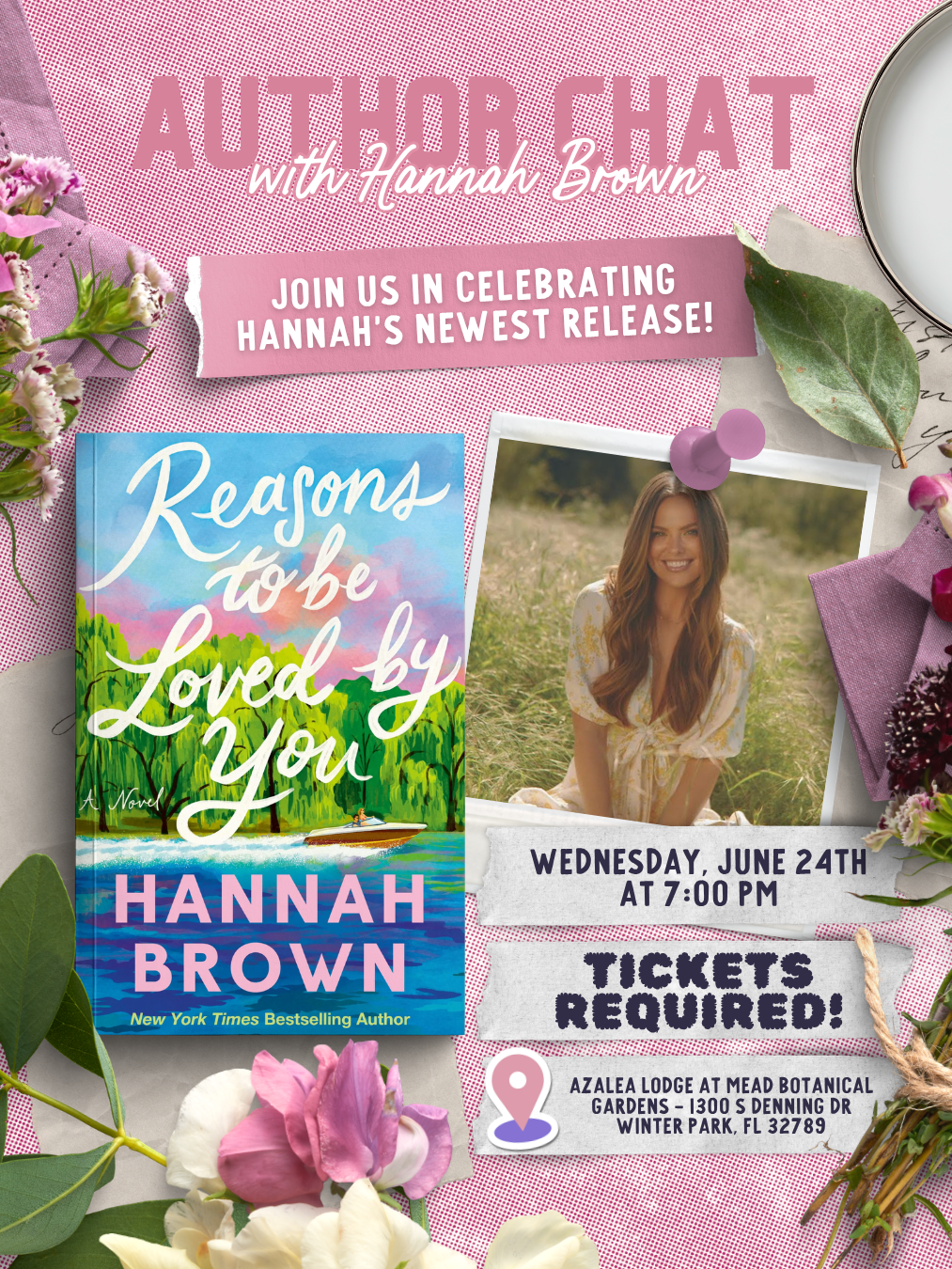 Author Chat with Hannah Brown