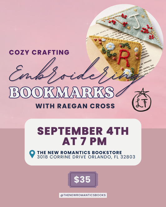 [Cozy Crafting] Embroidering Bookmarks