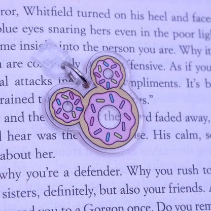 Donut Kindle Charm