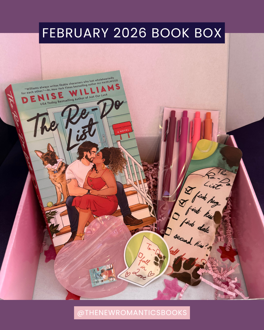The New Romantics Book Club Box