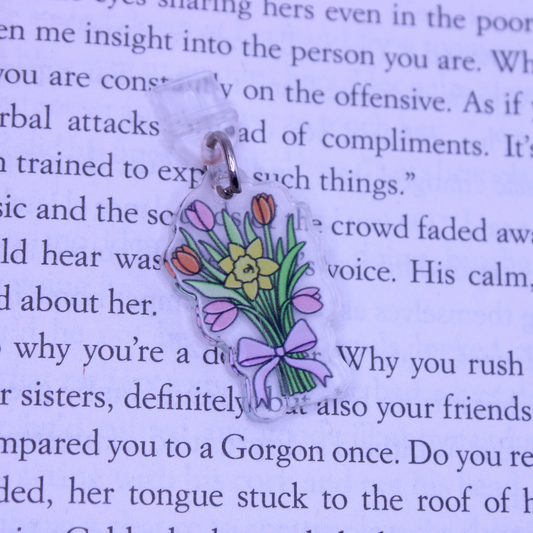 Floral Bouquet Kindle Charm