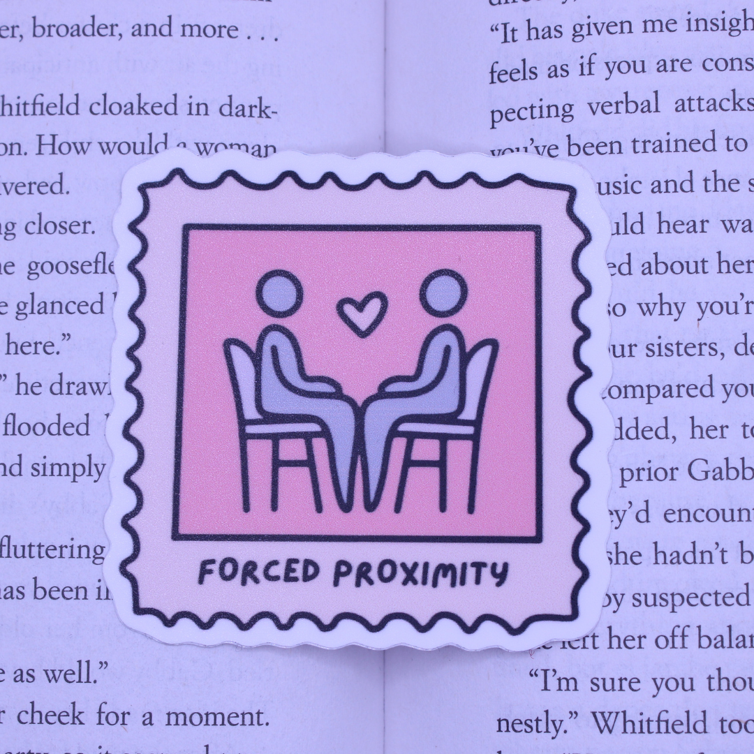 Forced Proximity Stamp Sticker – The New Romantics