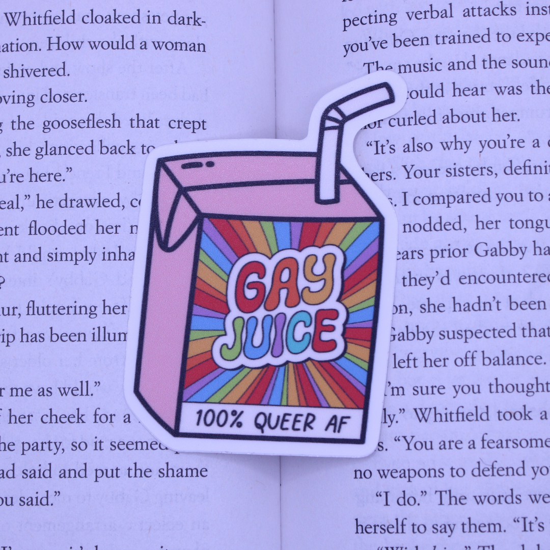 Gay Juice Sticker