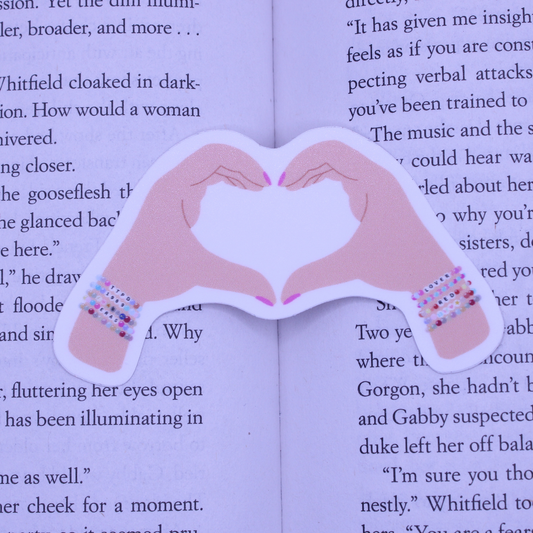 Heart Hands Sticker