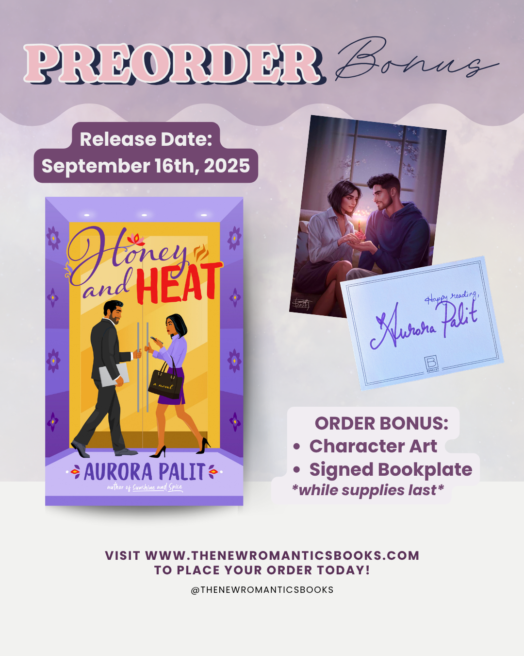 [PREORDER] Honey and Heat