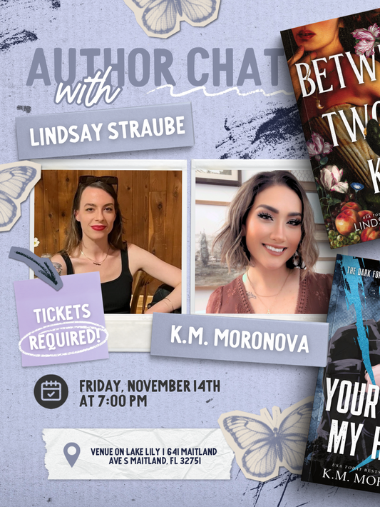 Author Chat with Lindsay Straube & K.M. Moronova
