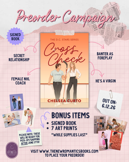 [SIGNED PREORDER] Cross Check [Indie Cover]