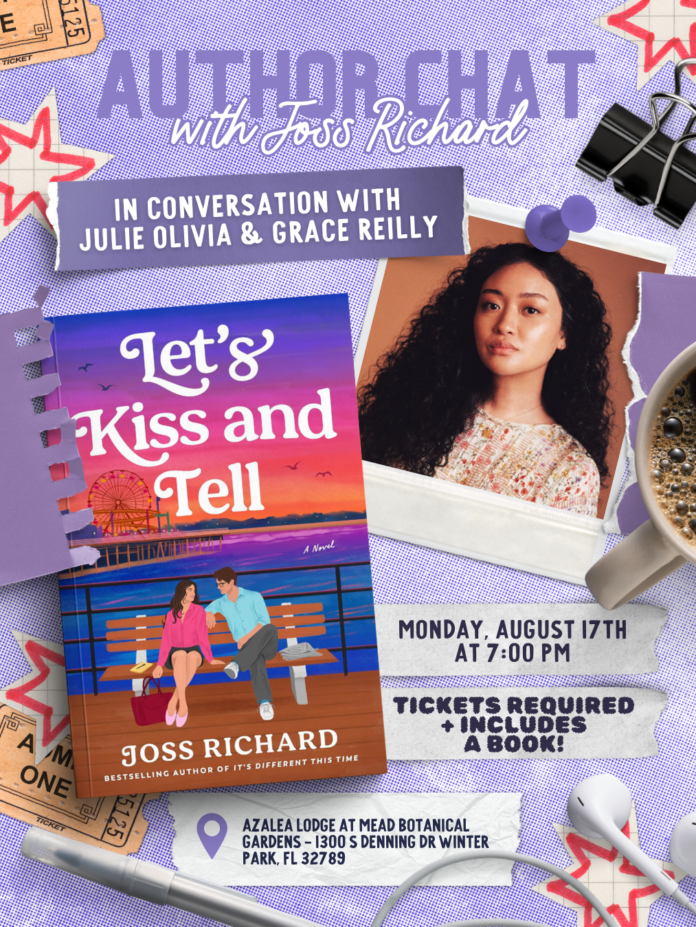 Author Chat with Joss Richard