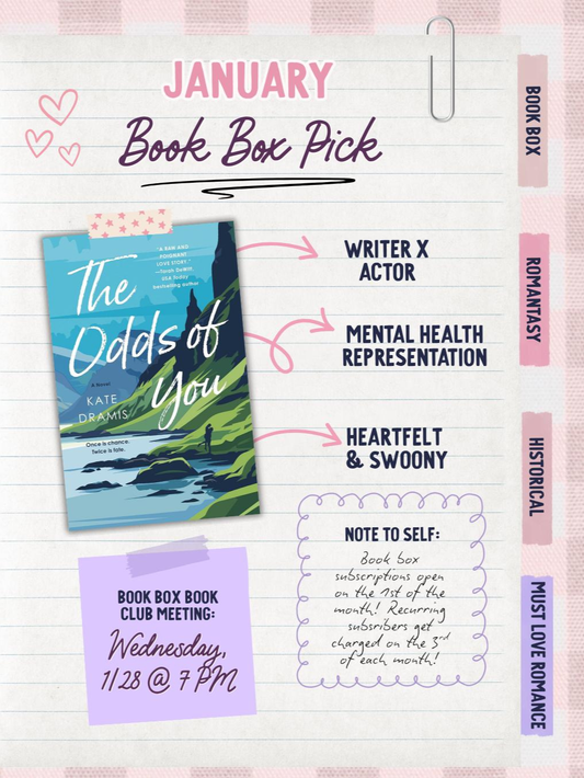 [Book Box Member Exclusive Event] January Book Club Box Meeting