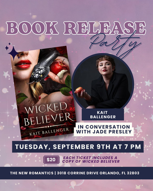 Book Release Party with Kait Ballenger for Wicked Believer