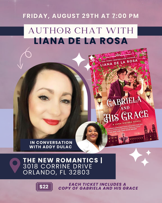 Author Chat with Liana De La Rosa