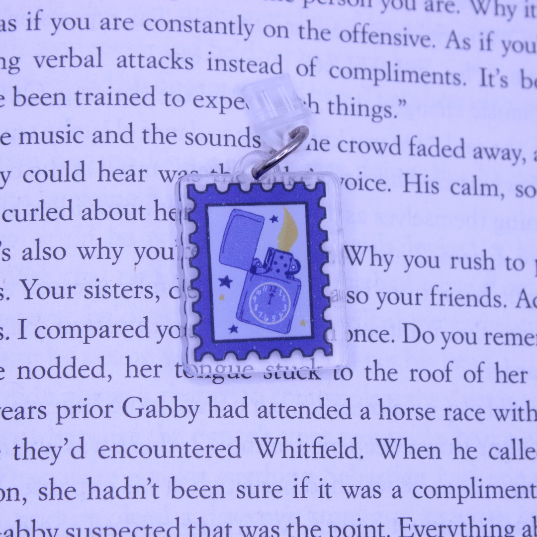 Lighter Stamp Kindle Charm