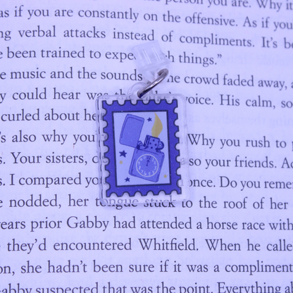 Lighter Stamp Kindle Charm