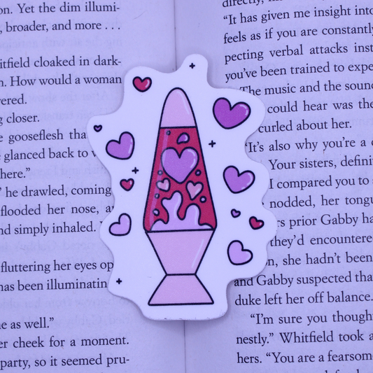 Love Lava Lamp Sticker