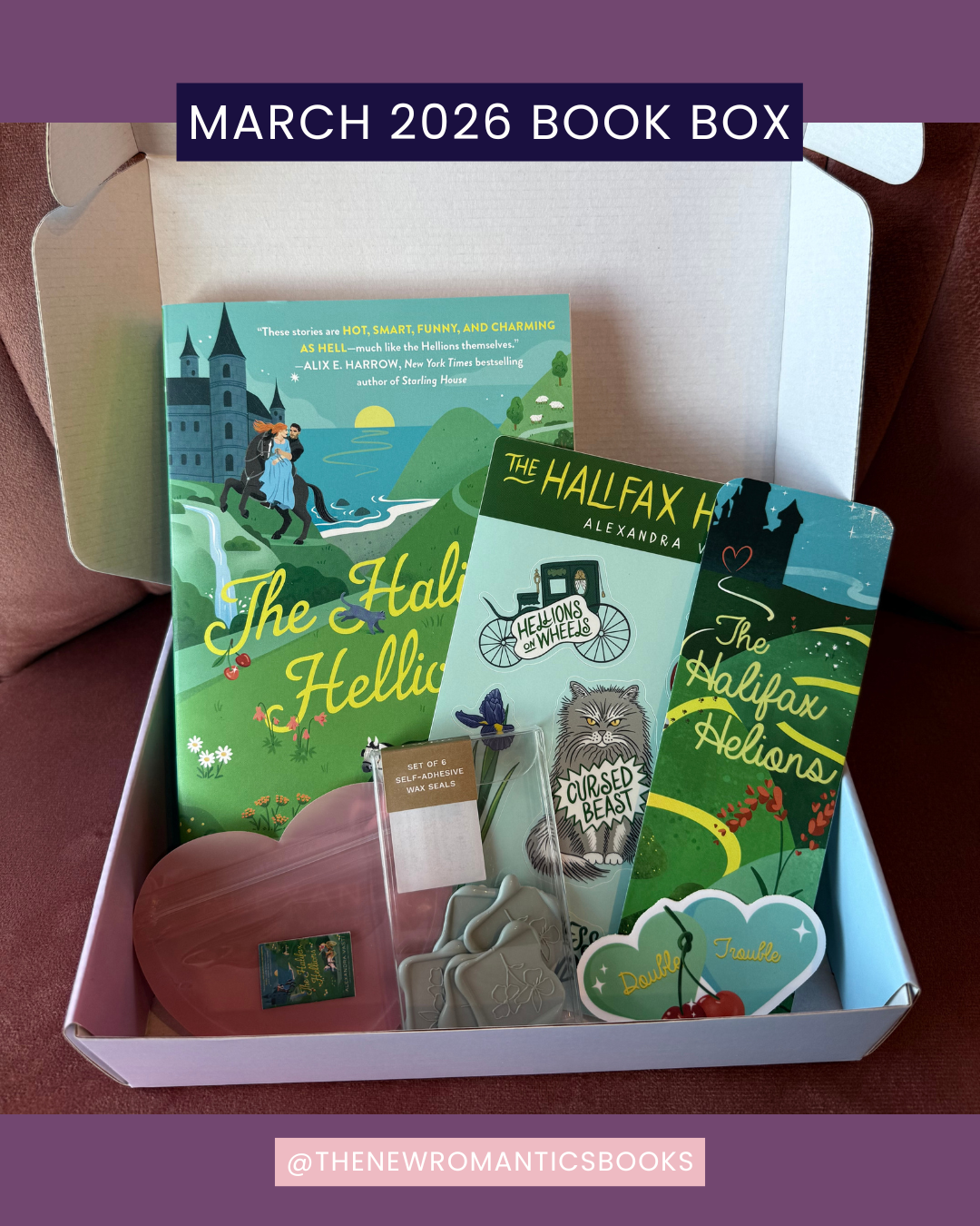 The New Romantics Book Club Box