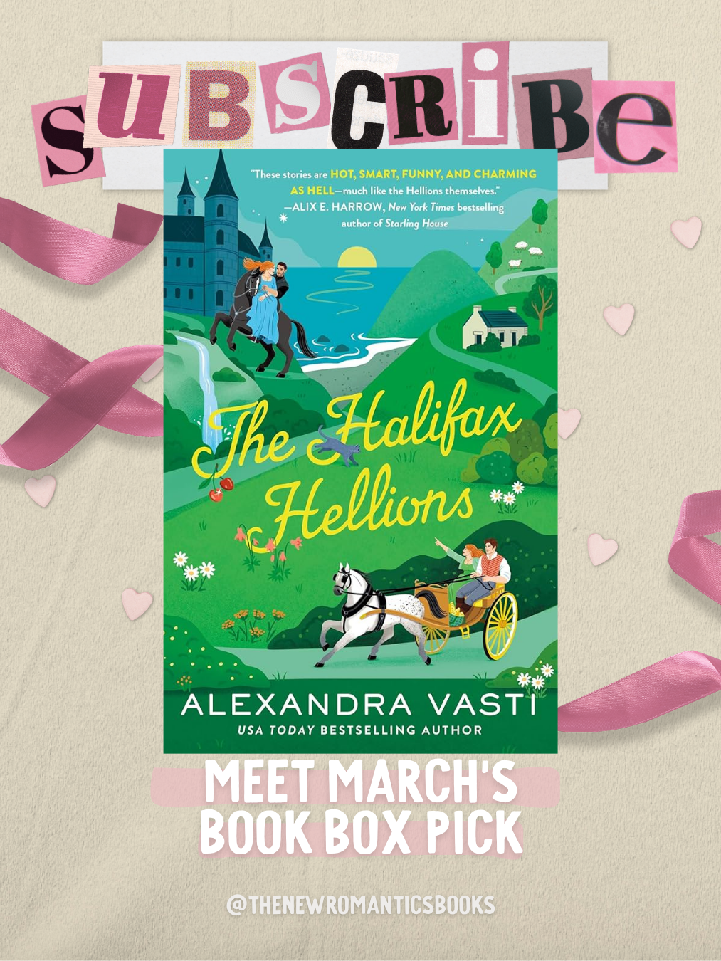 The New Romantics Book Club Box