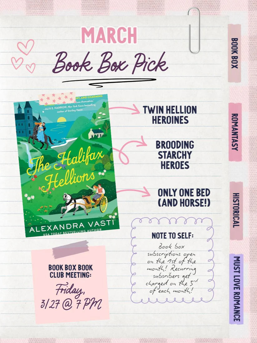 The New Romantics Book Club Box