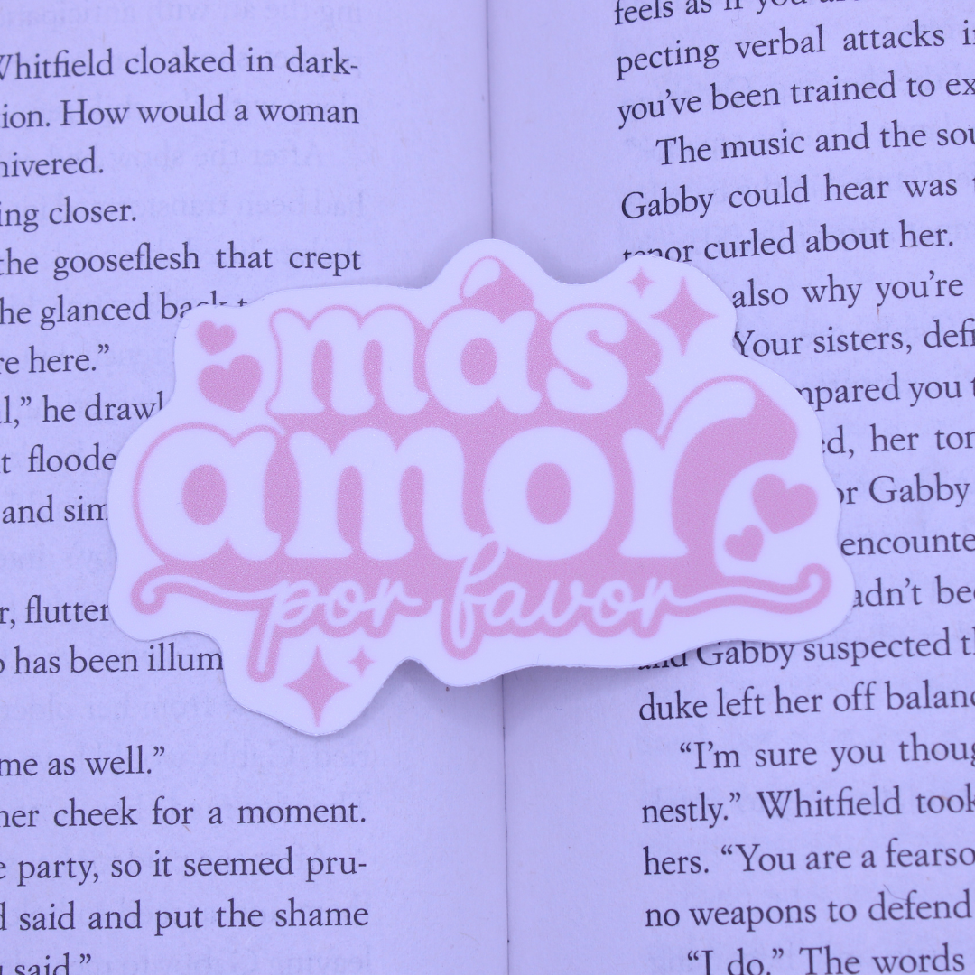 Mas Amor Por Favor Sticker