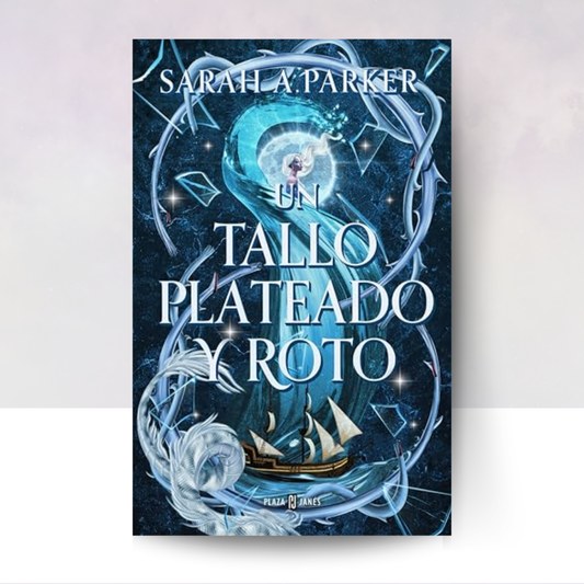 Un tallo plateado y roto