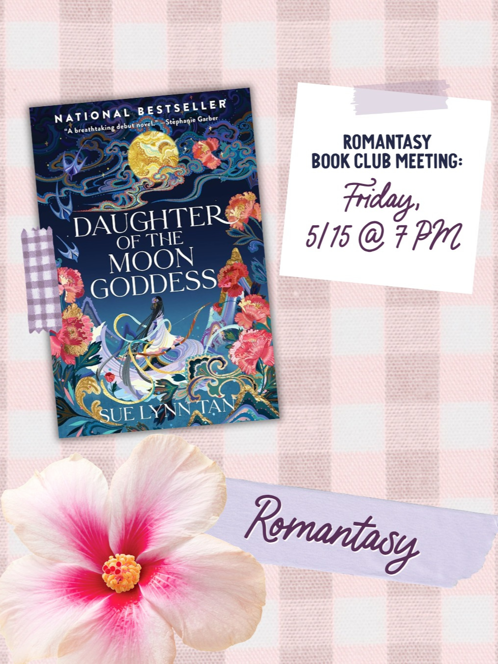 Romantasy Book Club | Daughter of the Moon Goddess