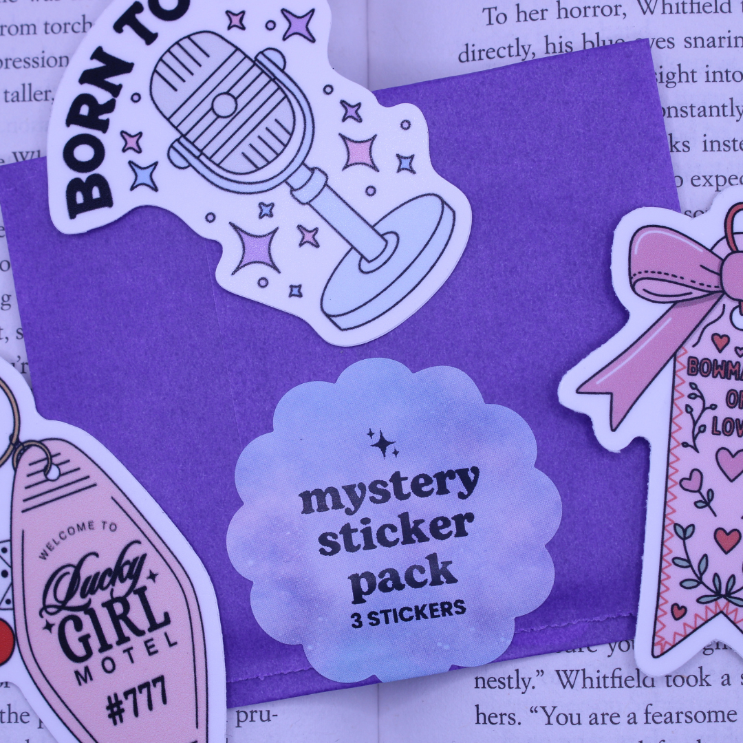 Mystery Sticker Pack [3 Stickers]