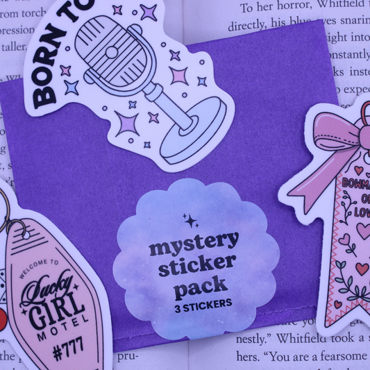 Mystery Sticker Pack [3 Stickers]
