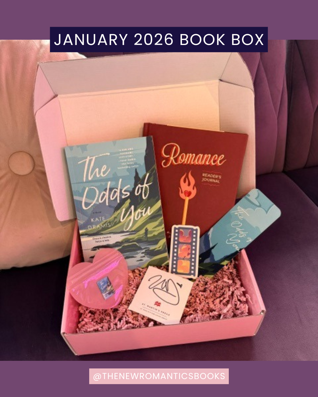 The New Romantics Book Club Box
