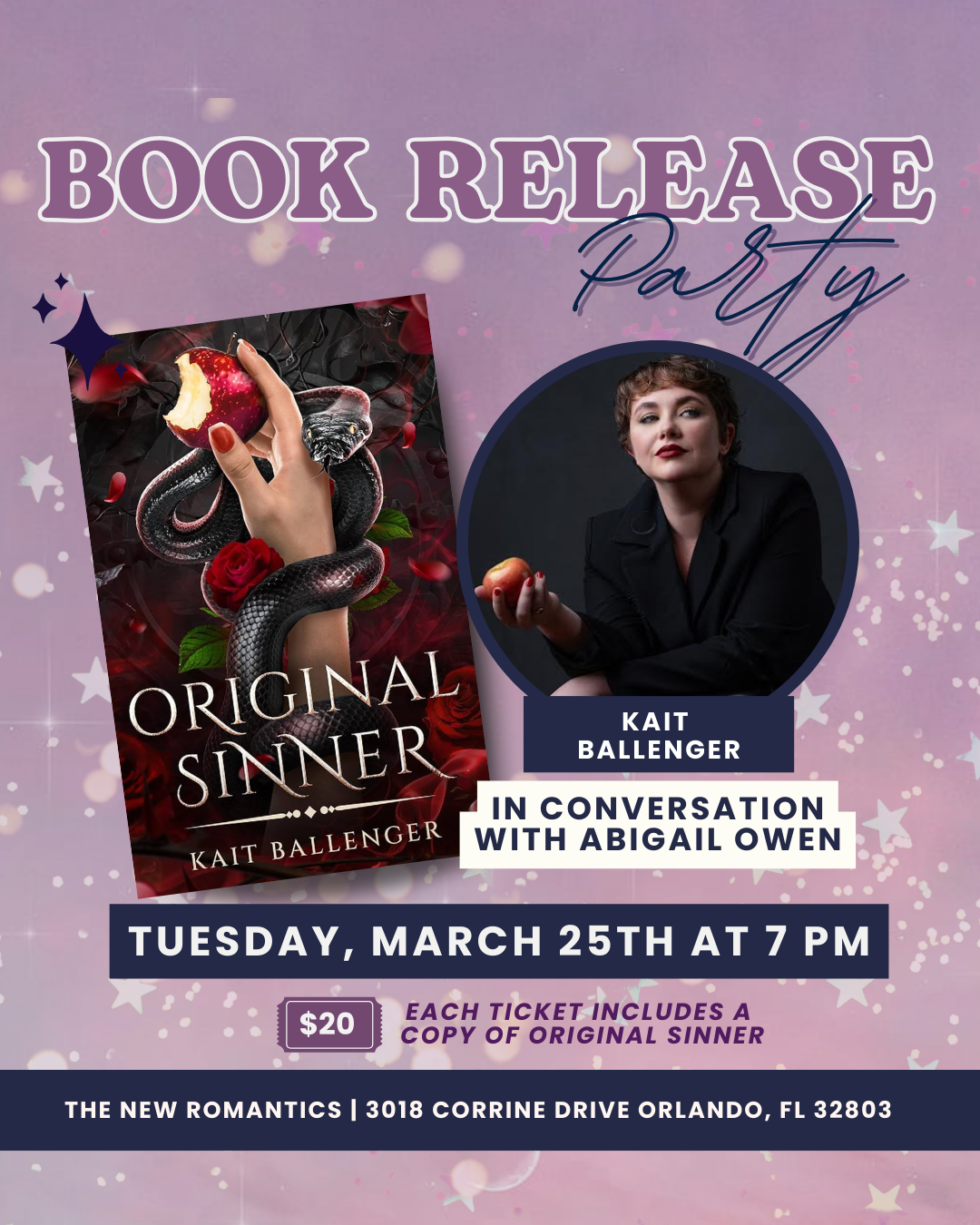 Book Release Party with Kait Ballenger