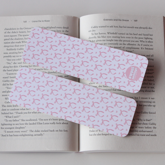 Pink Bows Bookmark