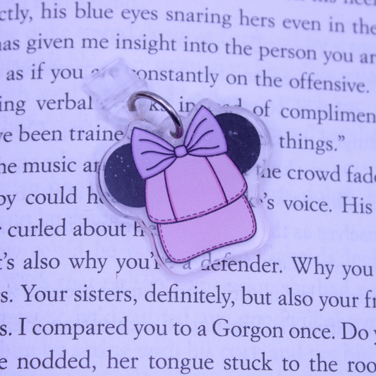 Pink Hat Kindle Charm