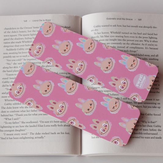 Pink Labubus Bookmark