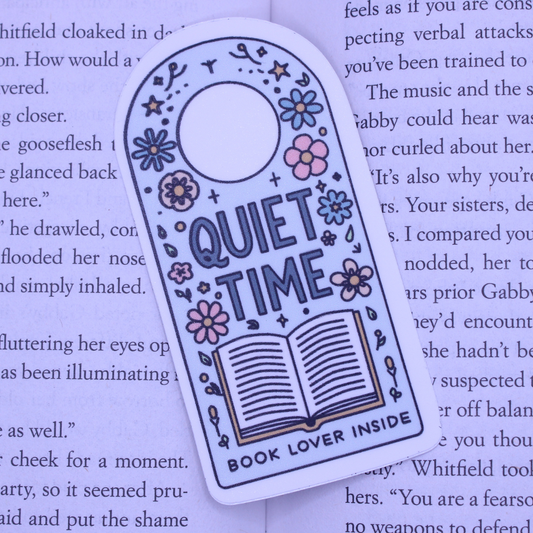 Quiet Time Sticker