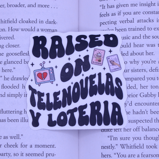 Raise on Telenovelas y Loteria Sticker