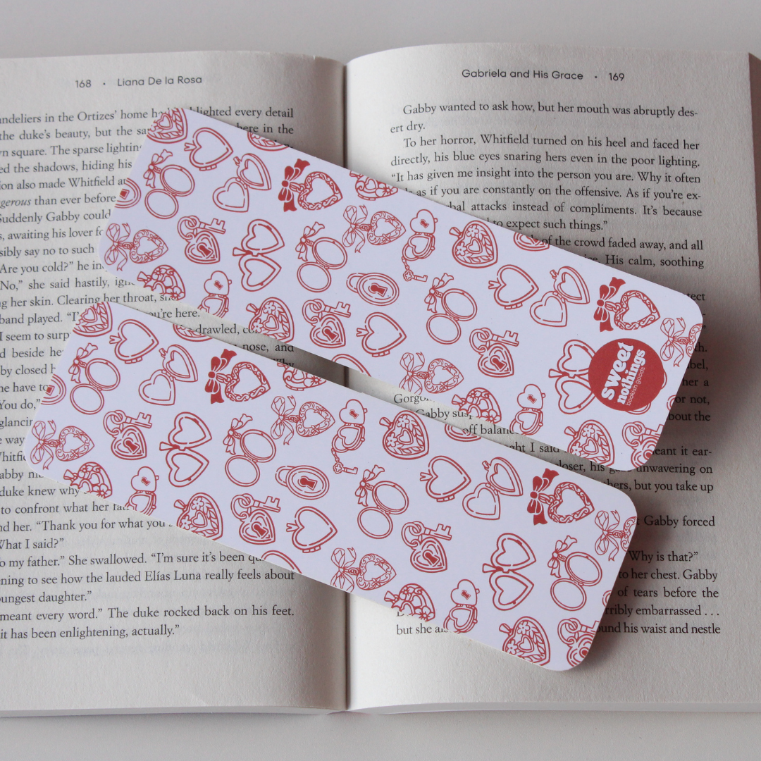 Red Lockets Bookmark