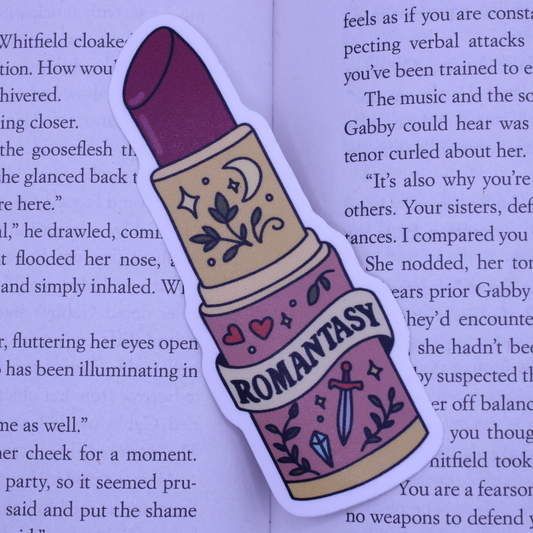 Romantasy Lipstick Sticker