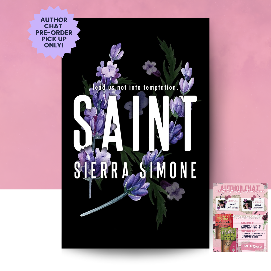 [AUTHOR CHAT PREORDER] Saint