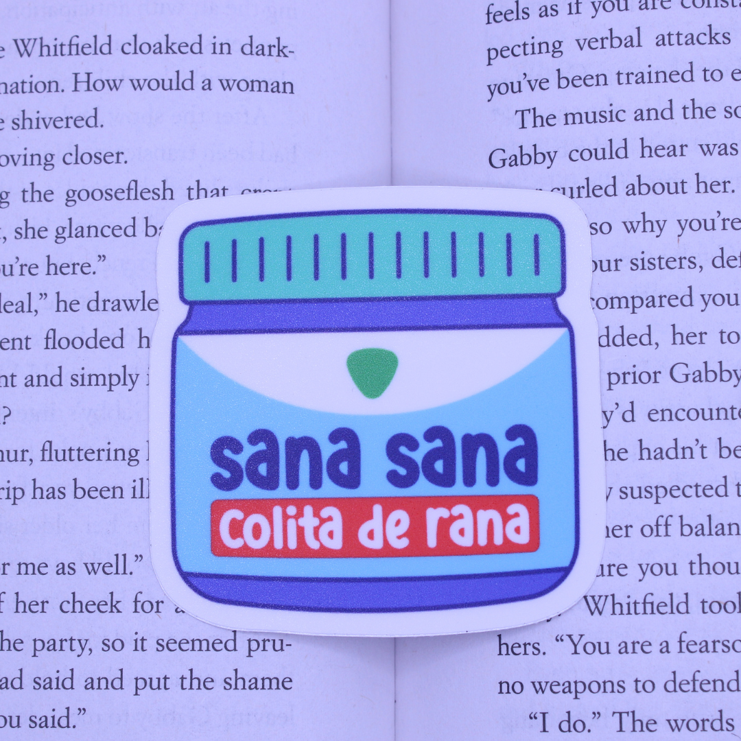 Sana Sana Colita de Rana Sticker