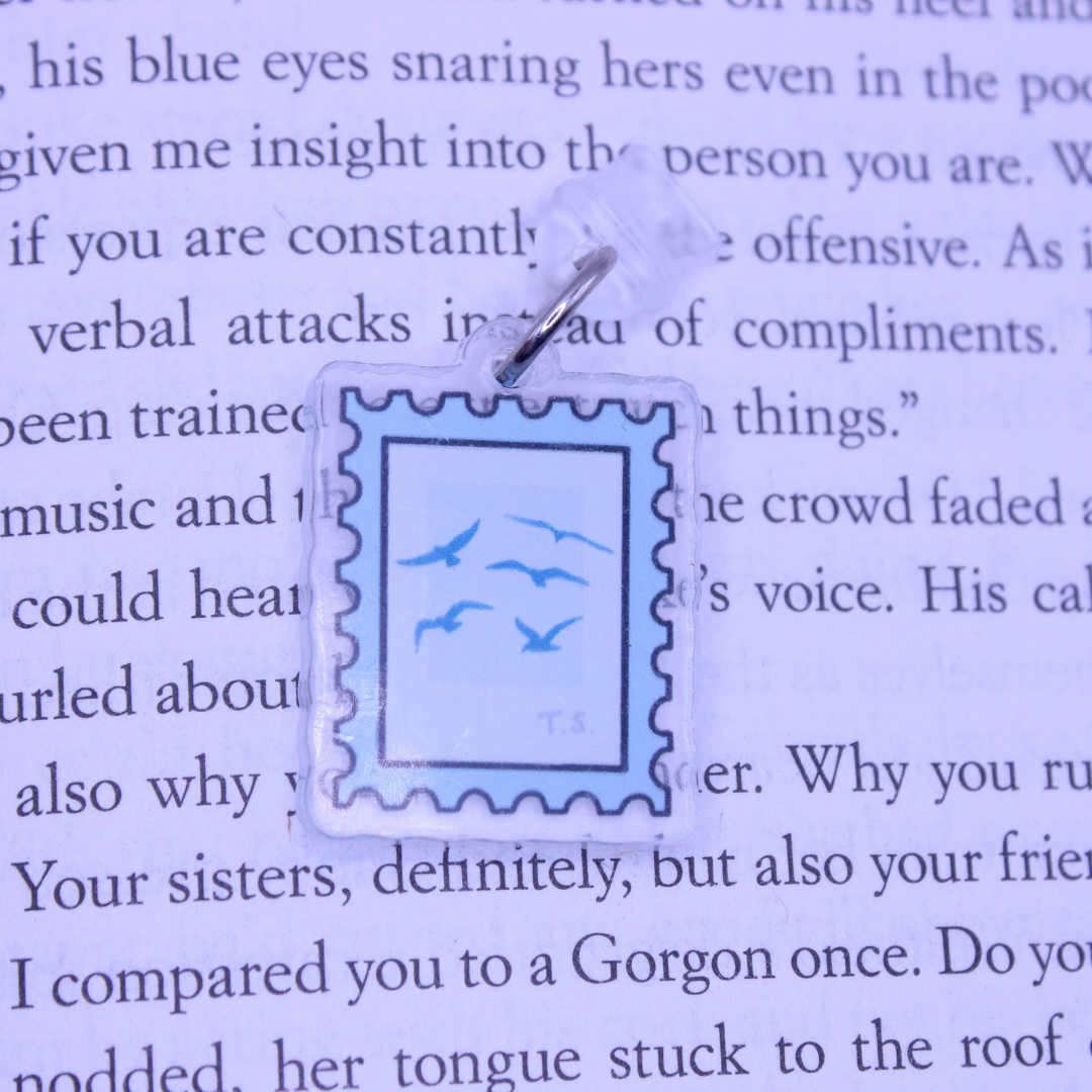 Seagulls Stamp Kindle Charm