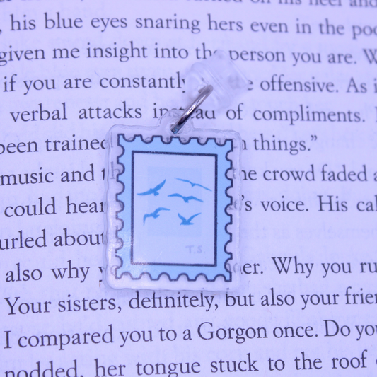 Seagulls Stamp Kindle Charm